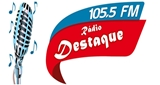 Logo Rádio Destaque 105,5 FM