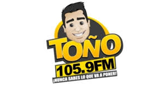 Logo Toño 105.9 FM