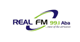 Logo Real 99.1 FM Aba