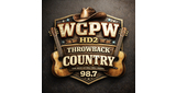 Logo 98.7 throwback country
