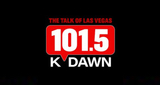Logo 101.5 FM K-DAWN
