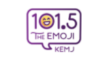 Logo KEMJ 101.5 The Emoji