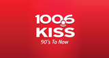 Logo 100.6 Kiss FM