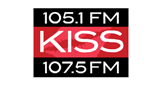 Logo Kiss 105.1/107.5