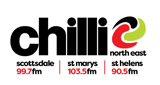 Logo Chilli FM St Helens &amp; North East