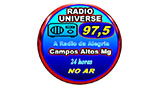 Logo Radio Universe Fm 97.5 Campos Altos Mg