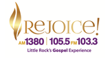 Logo Rejoice 105.5 & 103.3