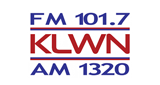 Logo 101.7 FM & 1320 AM KLWN