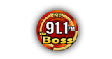 Logo 91.1 The Boss