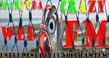 Logo Manjuba Crazy Web Rádio
