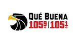 Logo Que Buena 105.9 y 105.1