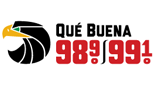 Logo Que Buena 98.9 & 99.1 FM