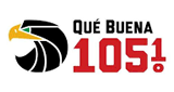 Logo Que Buena 105.1