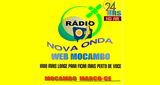 Logo Rádio Nova Onda Web Mocambo
