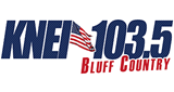 Logo KNEI 103.5 FM Bluff Country