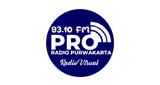 Logo PRO 93.10 FM Purwakarta