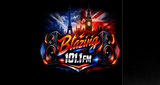 Logo Blazing101.1fm
