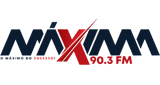Logo Rádio Máxima 90.3 FM