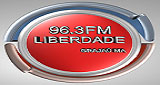 Logo Radio Liberdade Fm96.3 Grajaù Ma