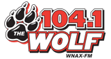 Logo 104.1 The Wolf