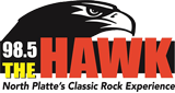 Logo 98.5 The Hawk