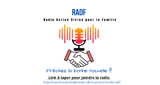 Logo Radio Action Divine pour la Famille (RADF)