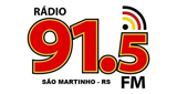 Logo Rádio FM 91.5 São Martinho