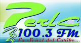 Logo Perla 100.3 FM