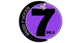 Logo Radio 7 Voces 98.1 FM