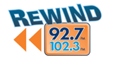 Logo Rewind 92.7 & 102.3