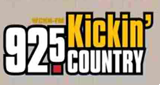 Logo 92.5 Kickin' Country