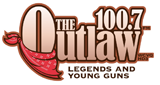 Logo 100.7 The Outlaw