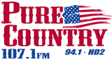 Logo Pure Country 107.1