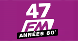 Logo 47 FM 80s