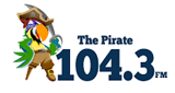 Logo WPBP 104.3 The Pirate