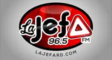 Logo La Jefa 96.5 FM