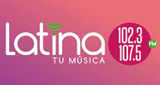 Logo Latina 102.3 & 107.5