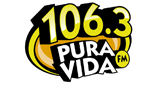 Logo Pura Vida 106.3FM