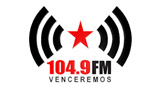 Logo Radio Venceremos 104.9 FM