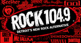 Logo Rock 104.9 Detroit