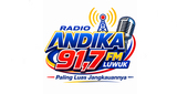 Logo Radio Andika 91,7 FM Luwuk Sulawesi