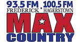 Logo Max Country 93.5 FM