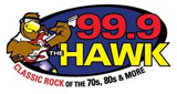 Logo 99.9 The Hawk