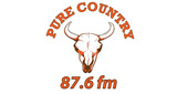 Logo Pure Country 87.6FM