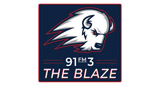 Logo 91.3 The Blaze