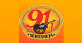 Logo 91 FM Sertaneja