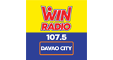 Logo Win Radio Davao 107.5 FM