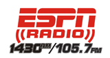 Logo ESPN 1430 AM / 105.7 FM