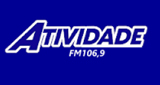 Logo Rádio Atividade FM 106.9 .com.br