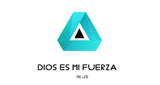 Logo Dios Es Mi Fuerza